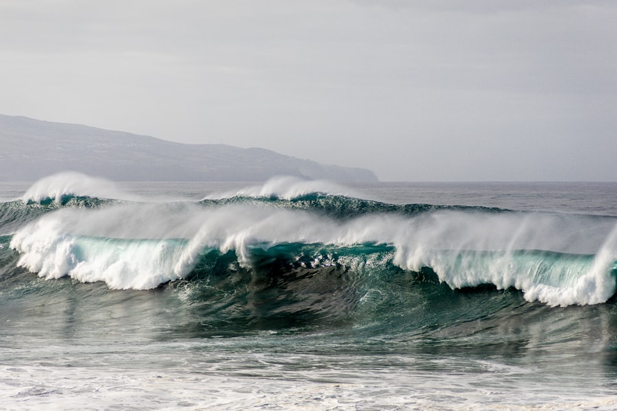 Photo North Sea wave