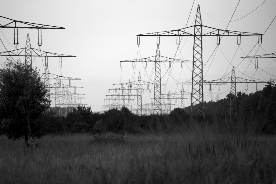 Photo power grid stress
