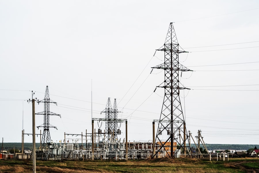 Photo power grid peak demand problem