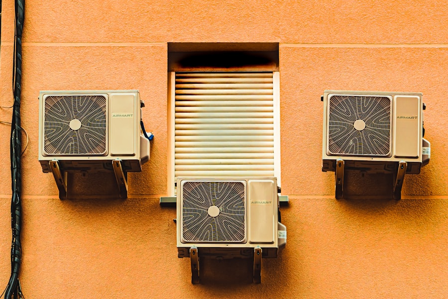Photo power grids, air conditioning