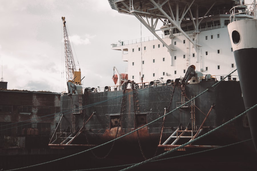 Photo ship dismantling