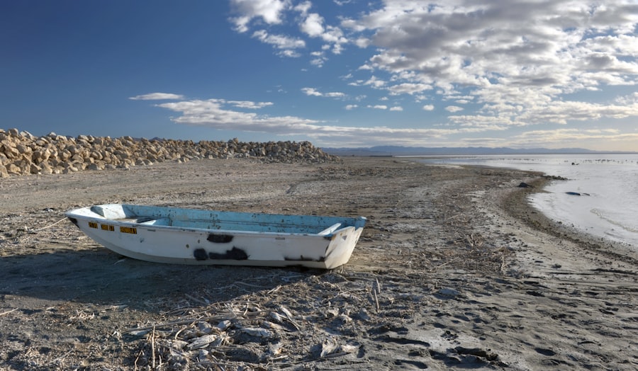 Dead Sea mineral extraction