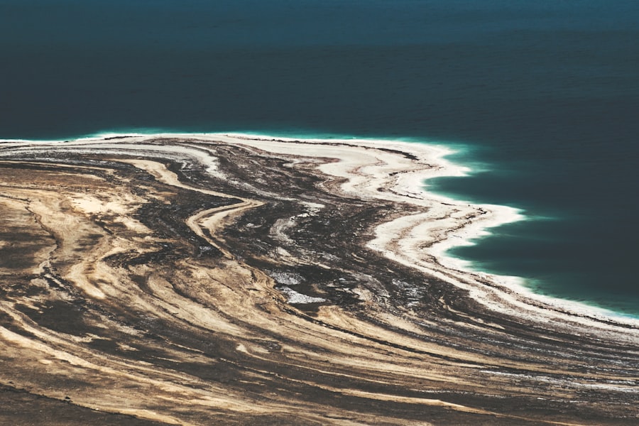 Dead Sea evaporation ponds