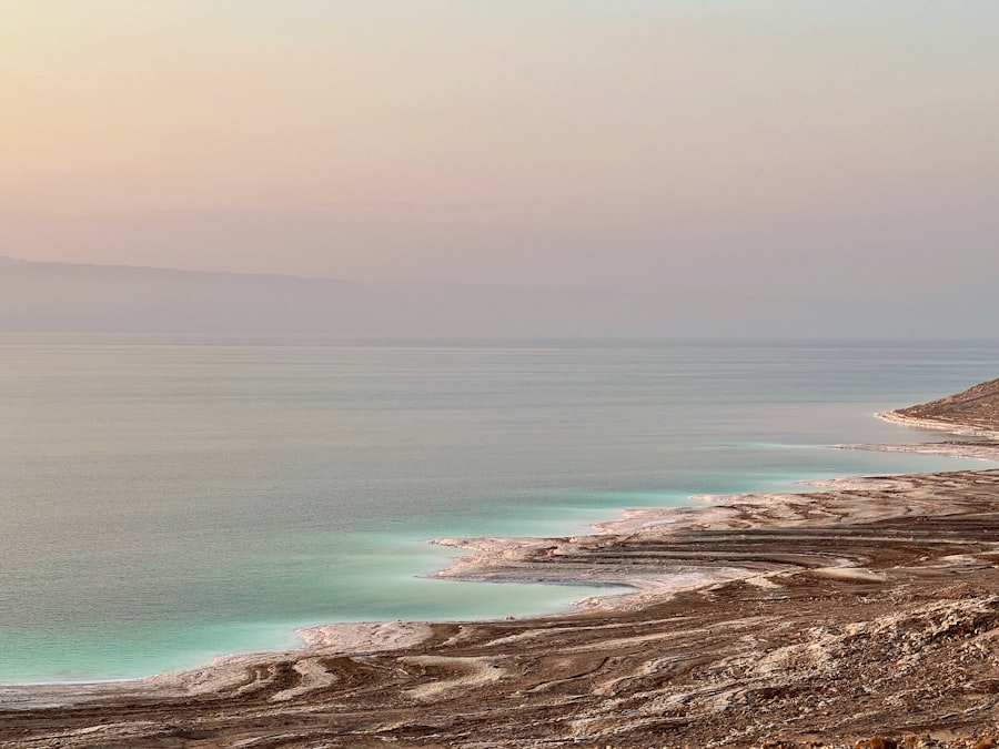 Dead Sea evaporation ponds