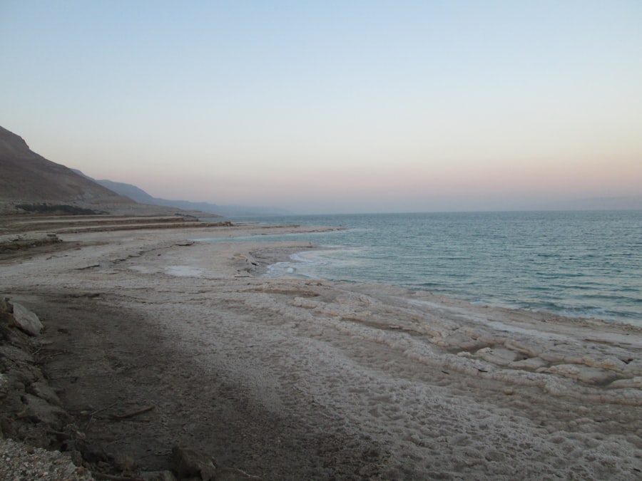 Photo Dead Sea landscape transformation