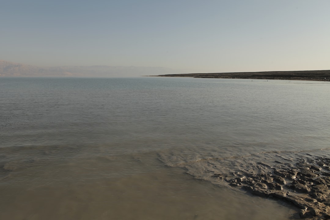 Photo Dead Sea evaporation ponds