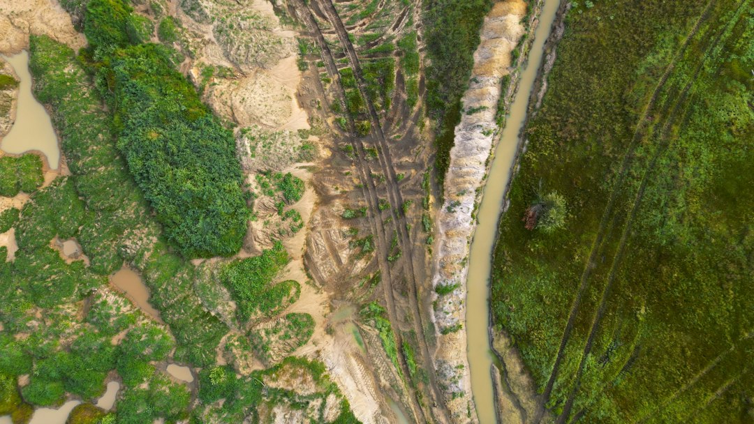 Photo Darien Gap terrain analysis map