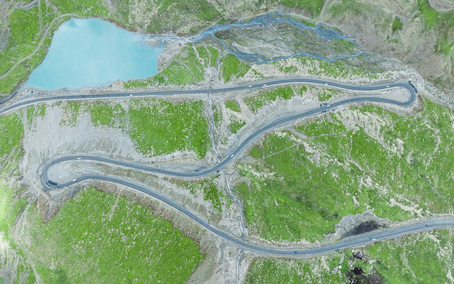 Photo Darien Gap terrain analysis map