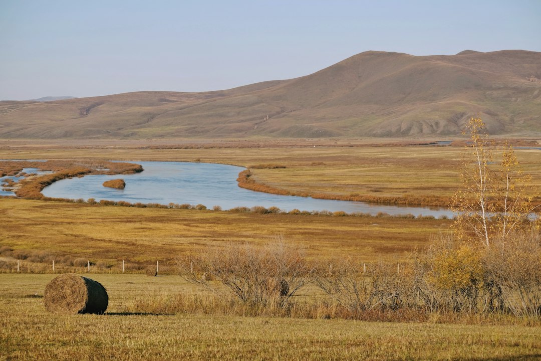 Photo river meandering changes