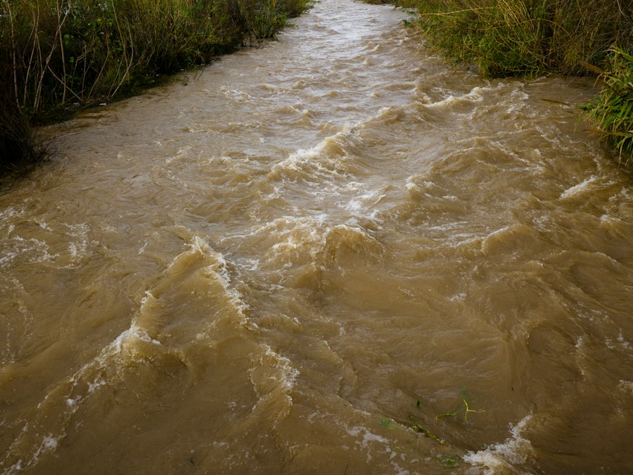 Photo riverbank erosion forced migration