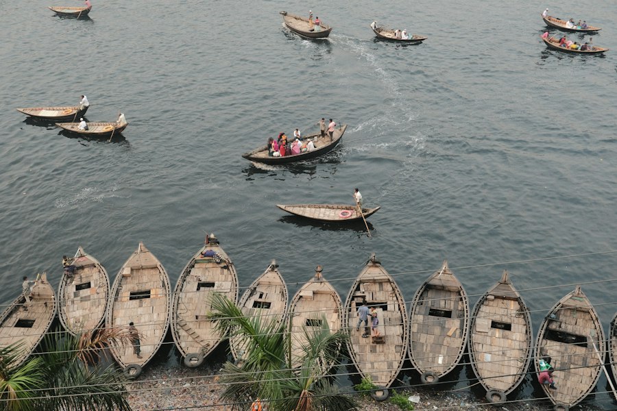 Landsat Bangladesh river changes historical