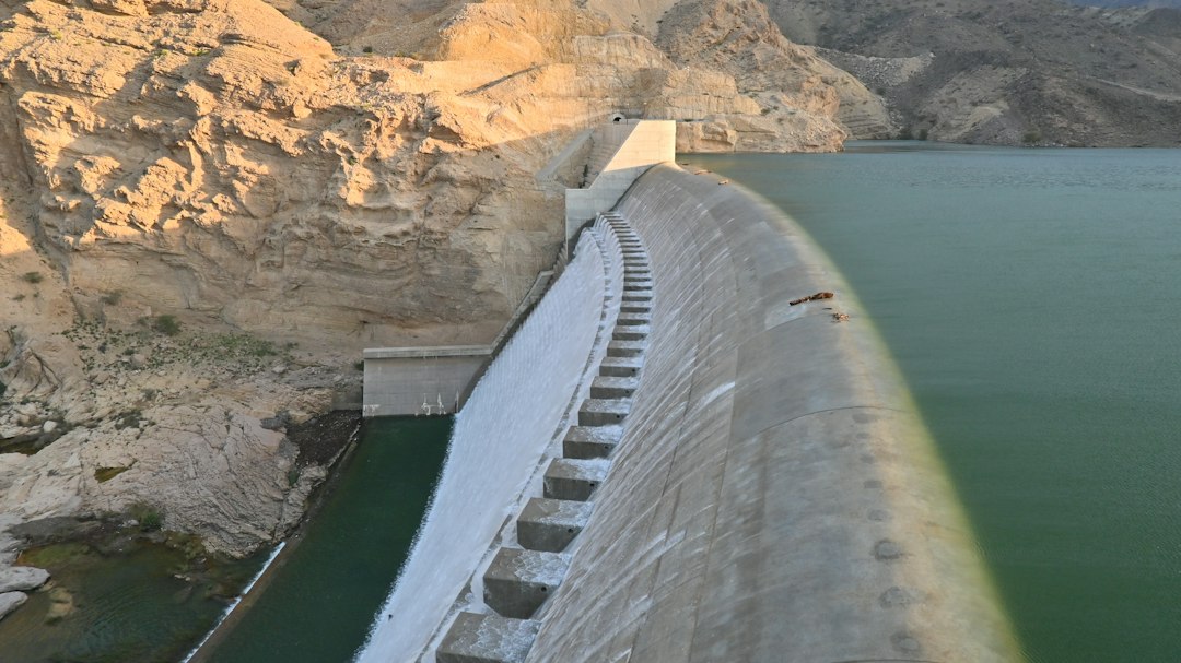 Photo natural dam breach risk