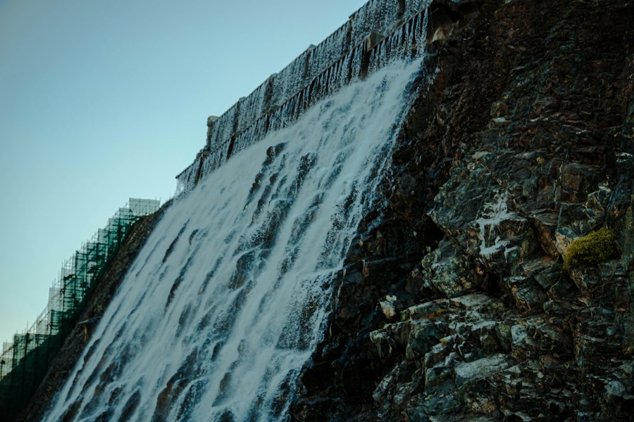 debris dam water flow permeability