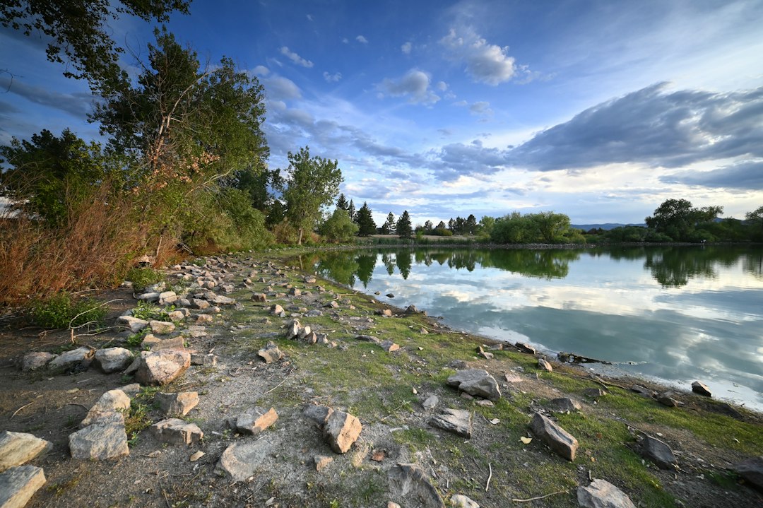 Photo lake drainage effects