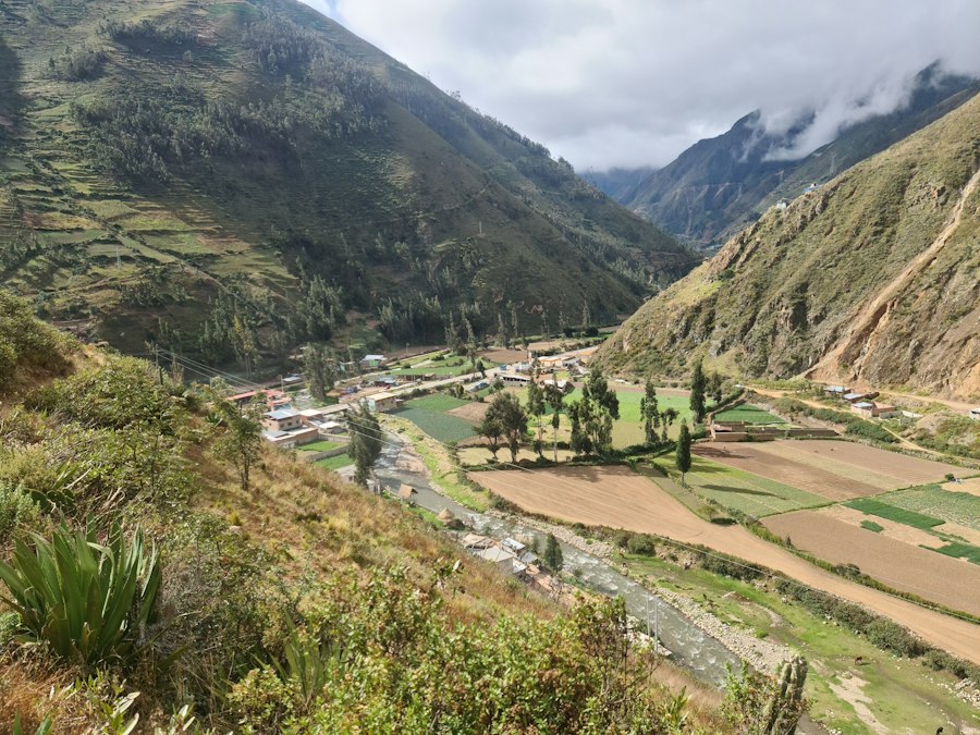 Photo Peru Andes landslide 2024