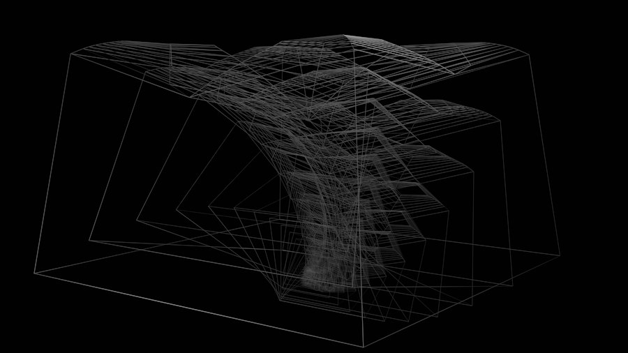 Photo avalanche simulation model